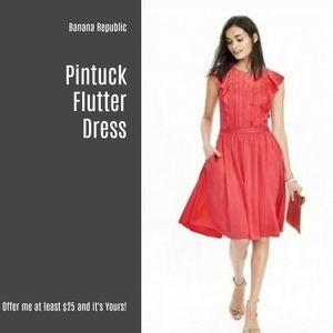 NWT Banana Republic Flutter Dress (2 for $40) (A8)